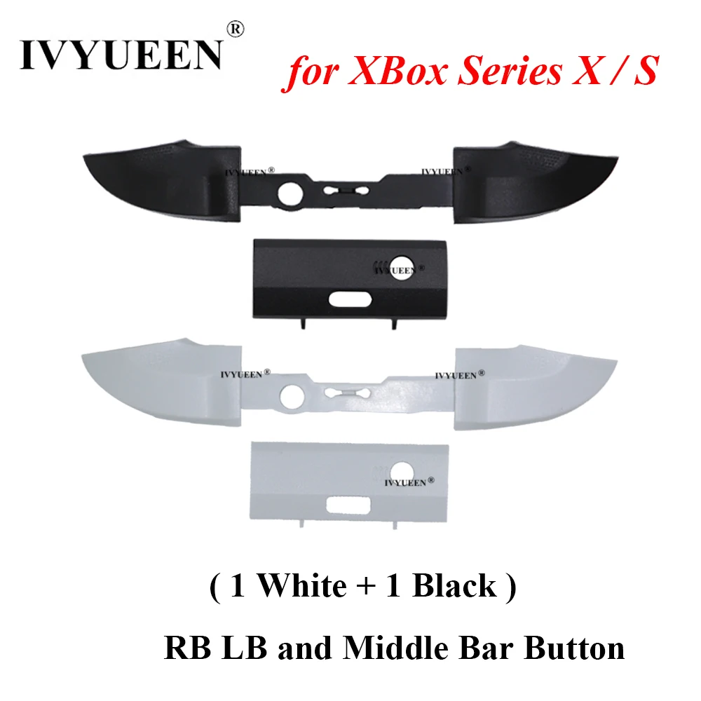 IVYUEEN für XBox Serie X S XSS XSX Core Controller RB LB Stoßstange Taste Mod Kit Mittleren Bar Halter Ersatz Reparatur teile – Detail 10