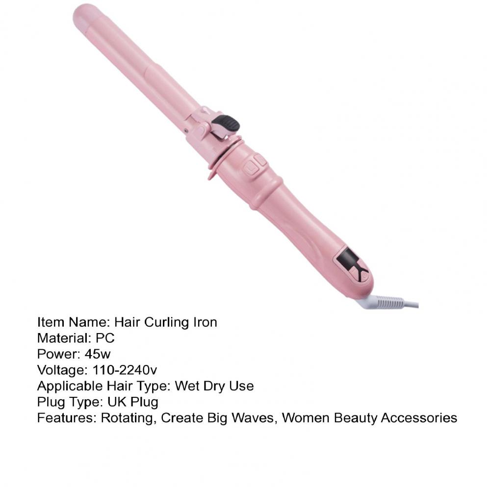 Title 33, Curling Iron Full Automatic Rotating Create Stu...