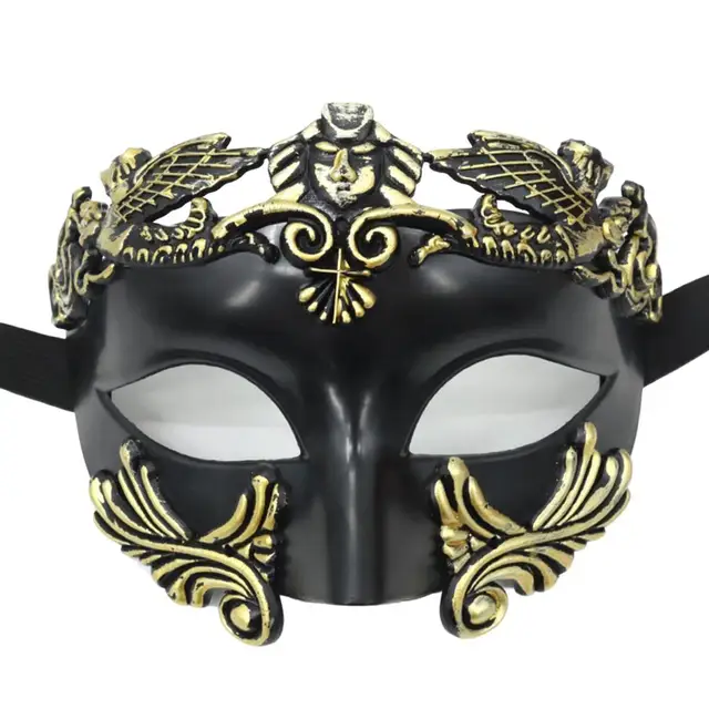 Máscaras de encaje venecianas para hombres y mujeres, disfraz de Cosplay de  PP, Carnaval, fiesta de graduación, tocado de personalidad - AliExpress
