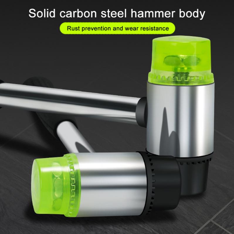 Description Picture 6 of item25mm / 30mm / 40mm Rubber Hammer Double Faced Work Glazing Window Nylon Hammer with Round Head and Non-slip Handle DIY Hand Tool