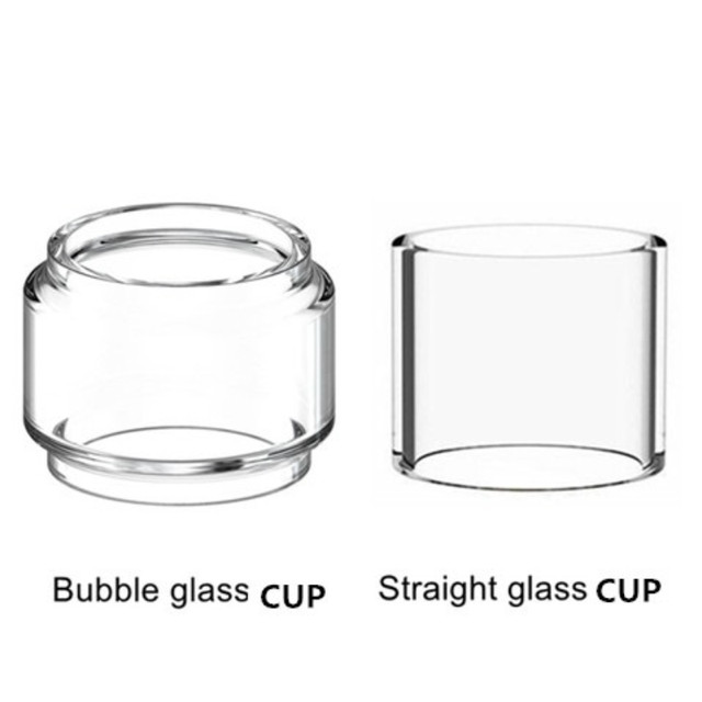 100PCS FATUBE Rainbow clear Straight bubble GLASS TUBE TANK mini glass