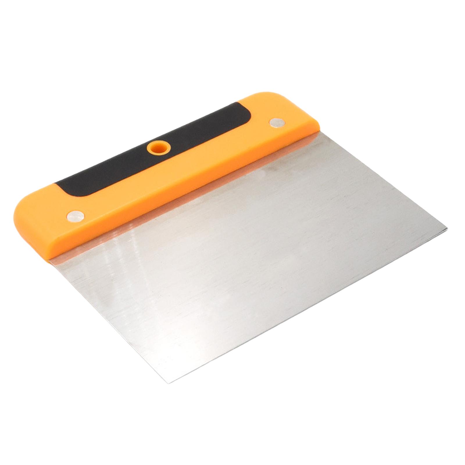 Putty Knife Comfort Handle Hand Tool Paint Scraper Knife Tool Spatula for Repairing Drywall Applying Putty Plaster Cement