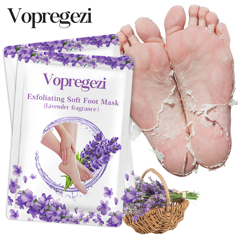 Best of 1 Pair Lavender Foot Peel Mask Exfoliating Pedicure Socks Exfoliation Dead Skin Remove Mask For Foot Spa Reviews & Tips - Image 3