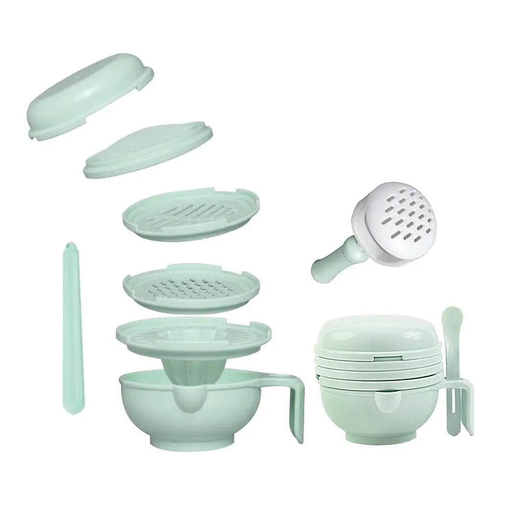 Fresh Foods Puree Set, Bowl And Masher, for Puree Vegetables Or