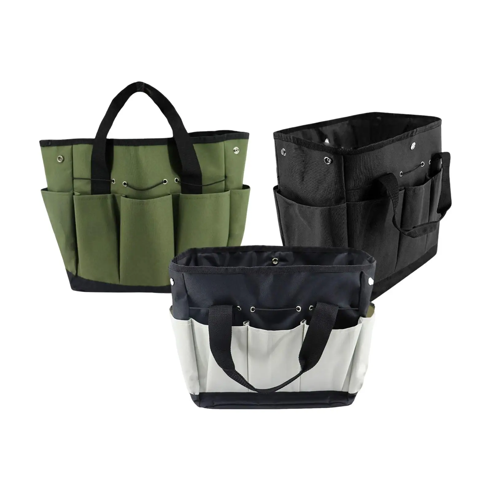 Heavy Duty Gardening Tool Kit Storage Bags Tool Storage Home Organizer Durable Gardening Organizer Tote for Indoor Outdoor