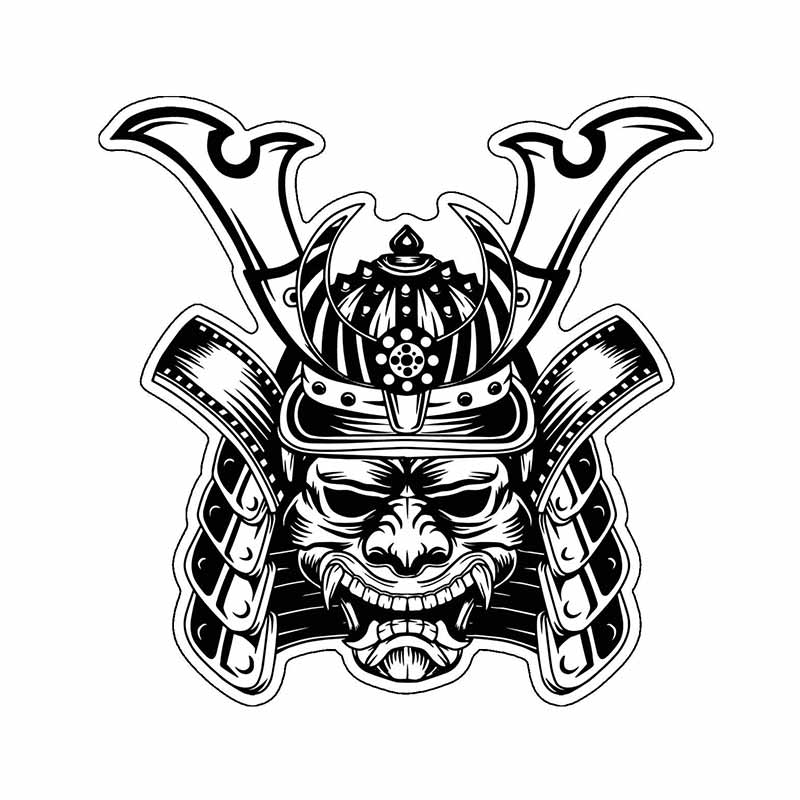 Autoaufkleber Samurai Monster Aufkleber Individuelle Aufkleber auf Motorrad-Außenteilen Produkte Niedlich, PVC-Persönlichkeit, Dekoration – Detail 4