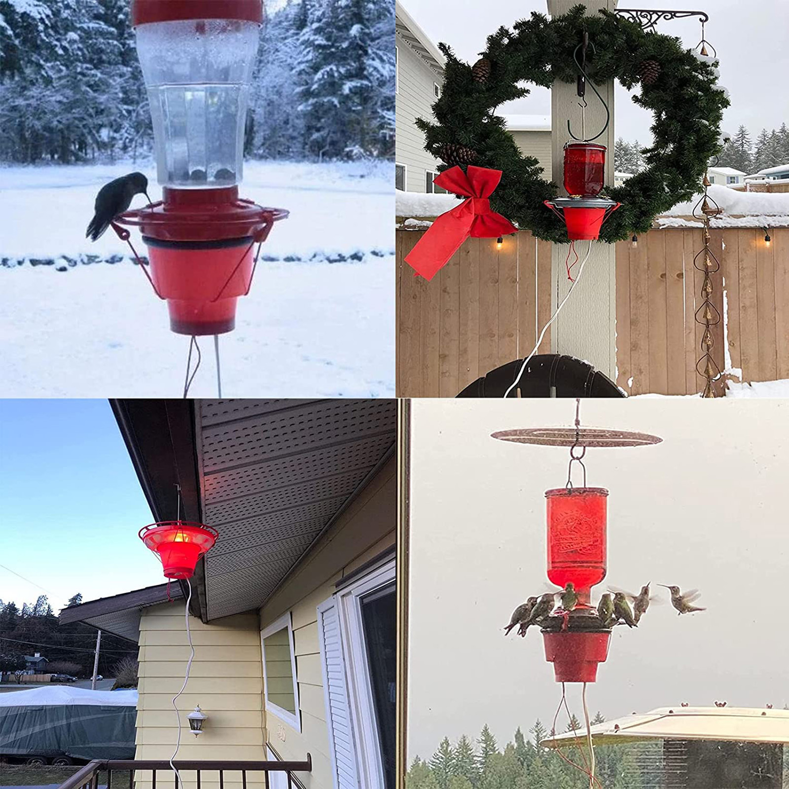 Title 4, Heated Hummingbird Feeders For Outdoors Warmer ...