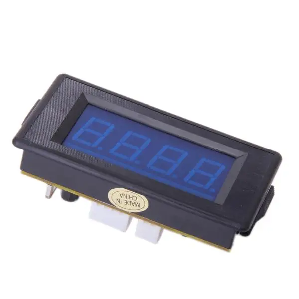 Portable Blue LED 4-Digital 0 - 9999 Up / Down Digital Counter Module