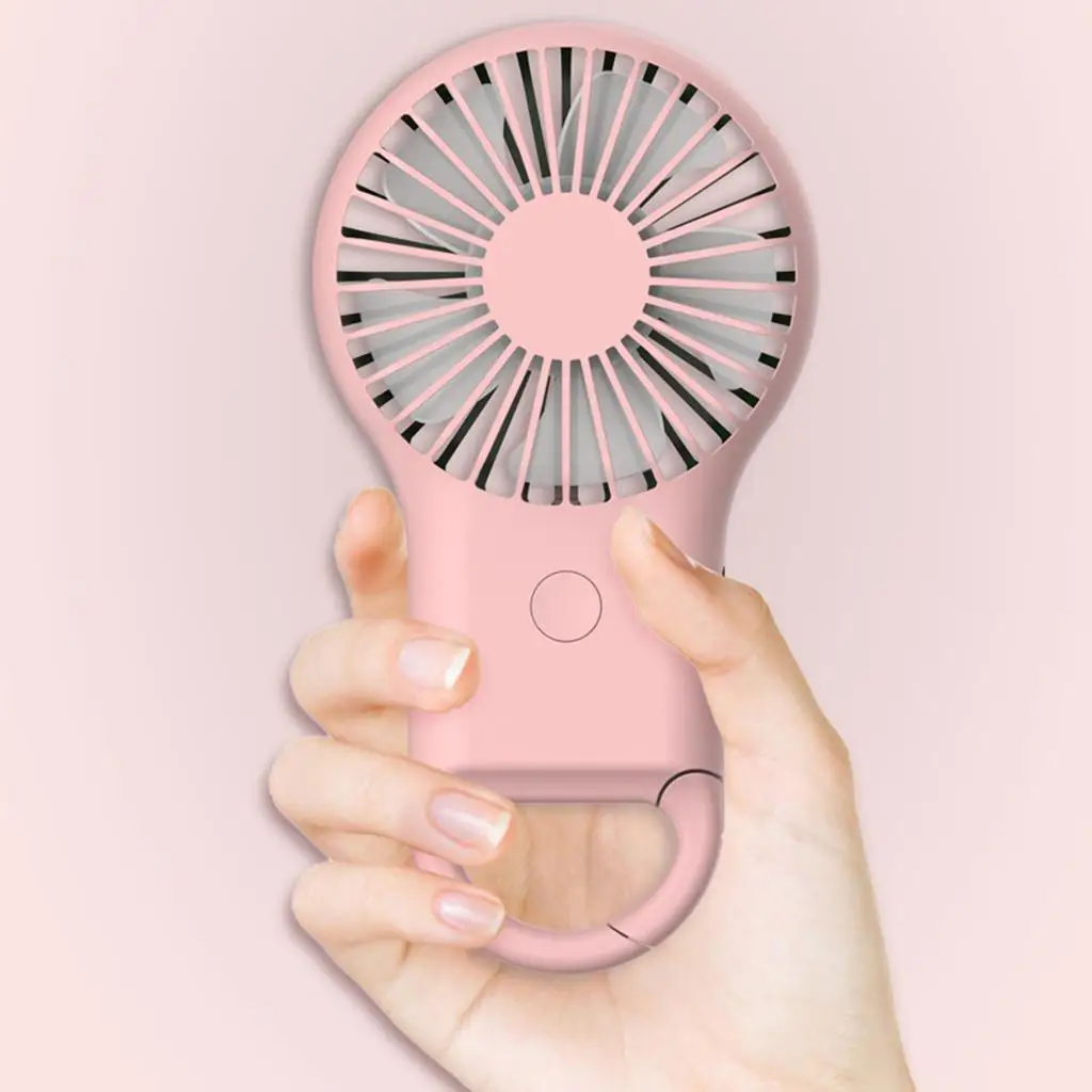 Handheld Fan Powerful Small Personal Portable Fan 3- Adjustable USB Rechargeable Cooling for Kids Woman Man  outdoor