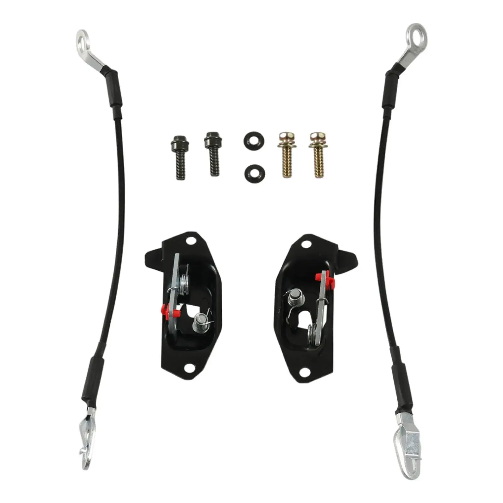  Tailgate  Locks Set, Repair Kit Pair Tailgate Pull Cords,  for  Pickup Truck 19992007