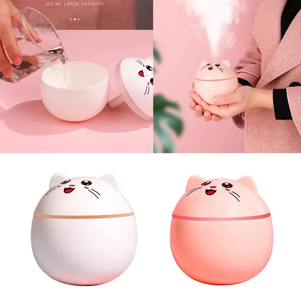 300ml -  Oil Diffuser Humidifier  LED Ultrasonic 