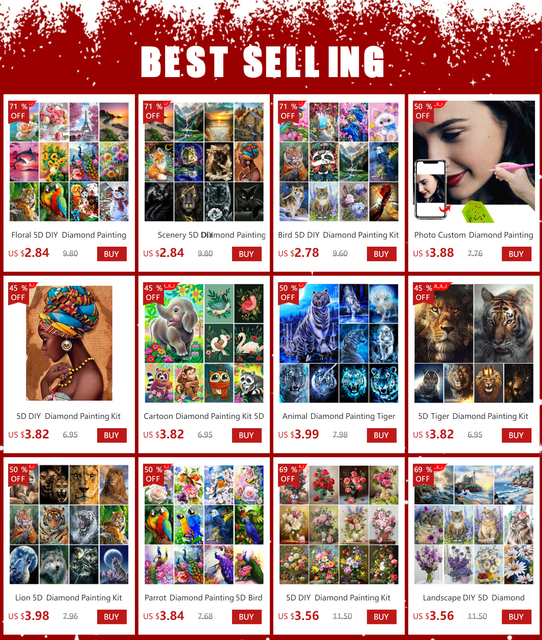 Kit Diamond Painting Personalizzato 5D - 30x40cm Con Diamanti Quadrati, Idea Regalo DIY - Foto 11