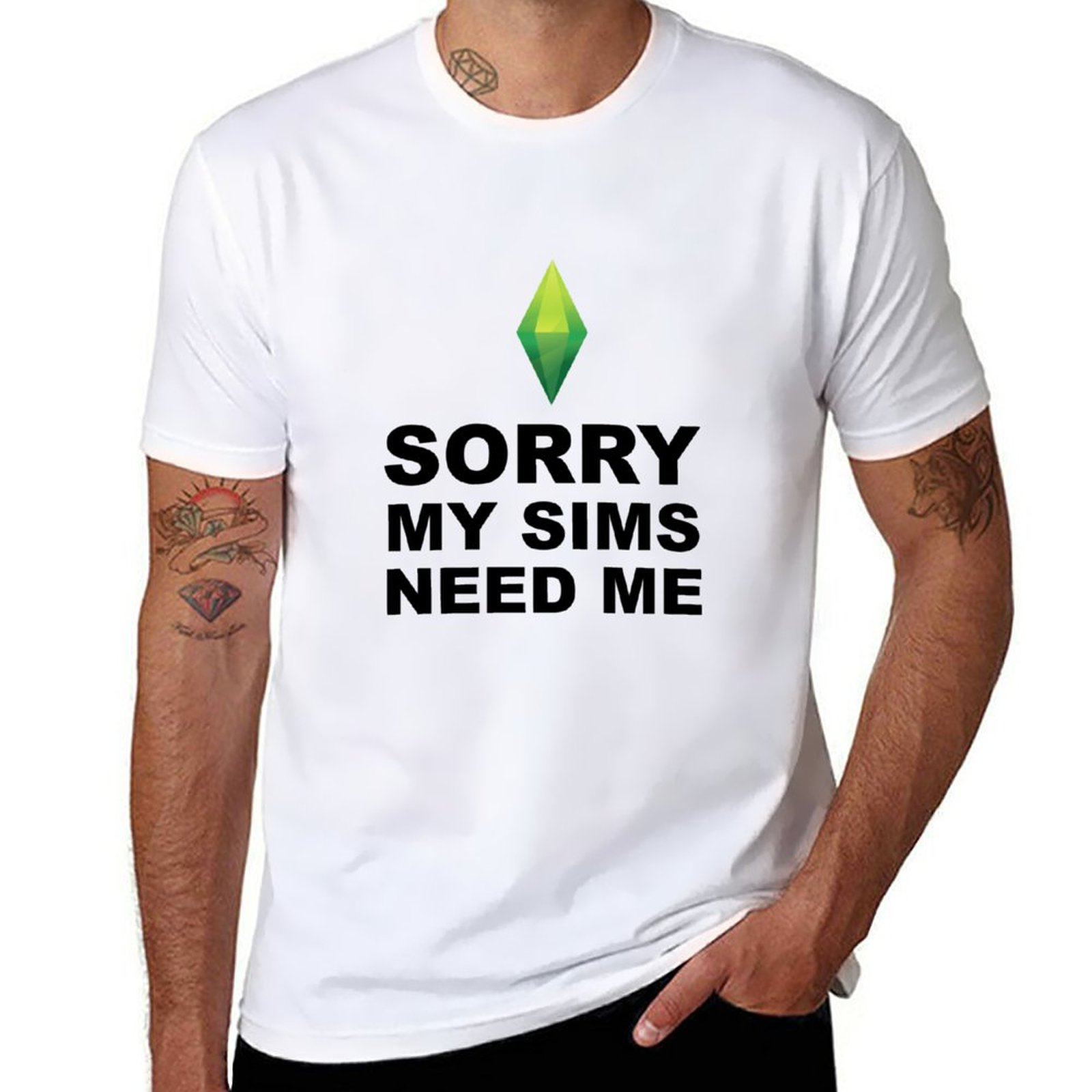 Новинка, футболка My Sims Need Me | Футболка Sims, аниме одежда,  быстросохнущая футболка, милые топы, футболка оверсайз для мужчин |  AliExpress