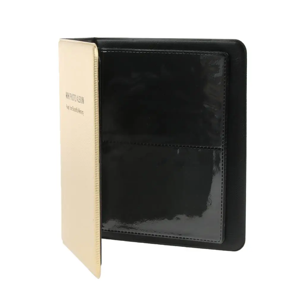 Compatible 64 Pockets Mini Photo Album    8+ 9 25 26 50 9,  00 Z230 - Luxury Gold