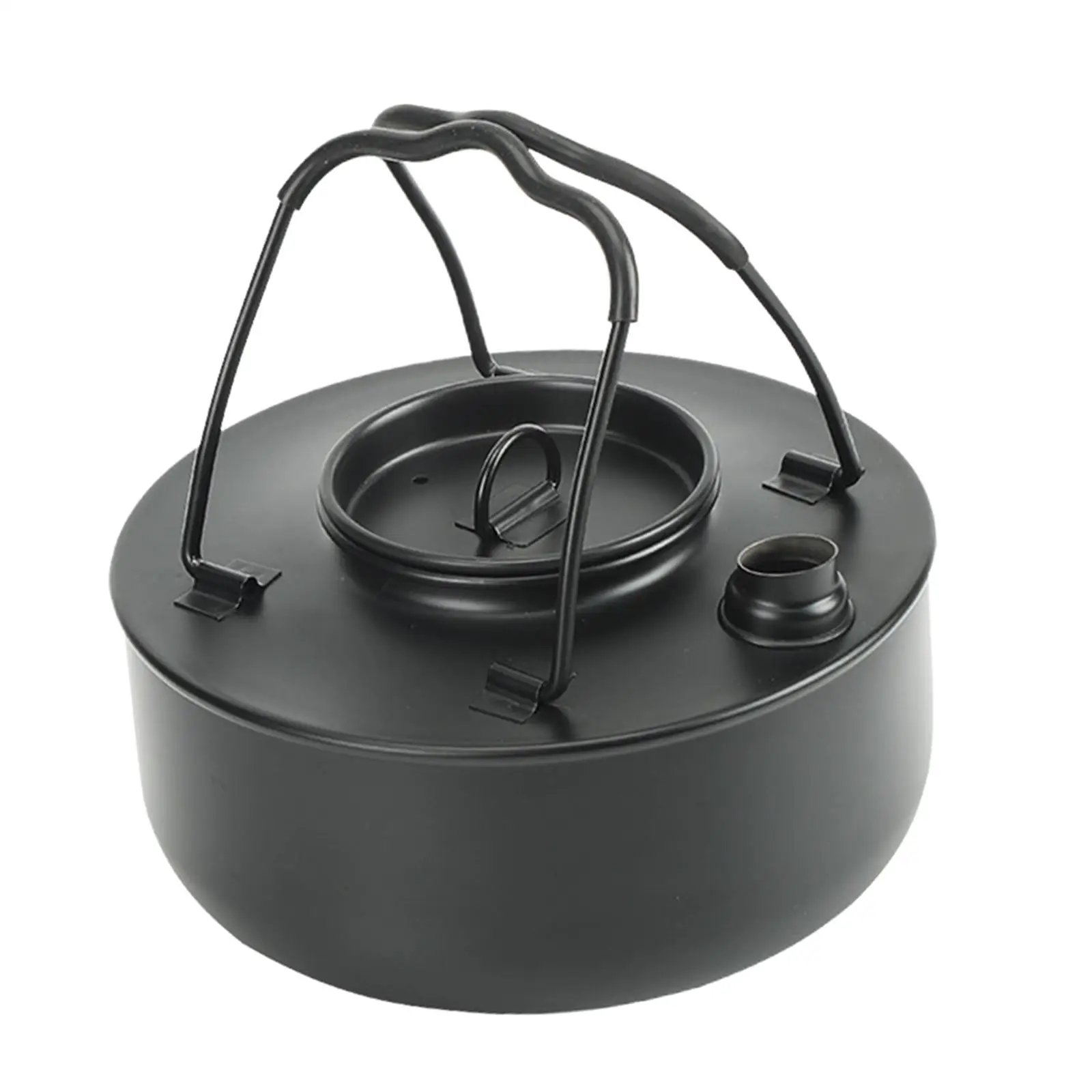 Lightweight Outdoor Stove Pot Teapot Backpack Camping Kettle for Over Fire
