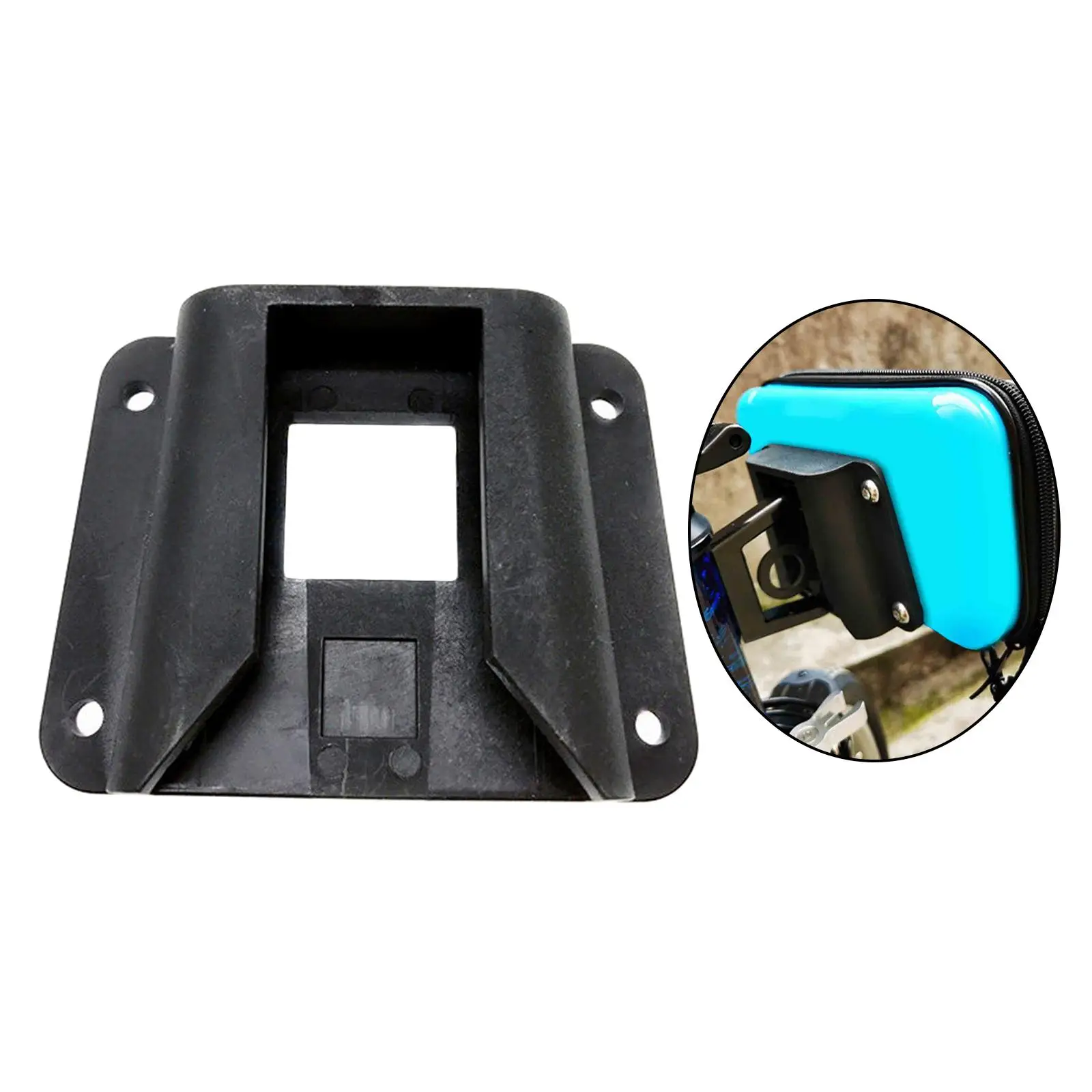 Bag Adapter Rack for Folding 05x75mm Holder Accessories Black