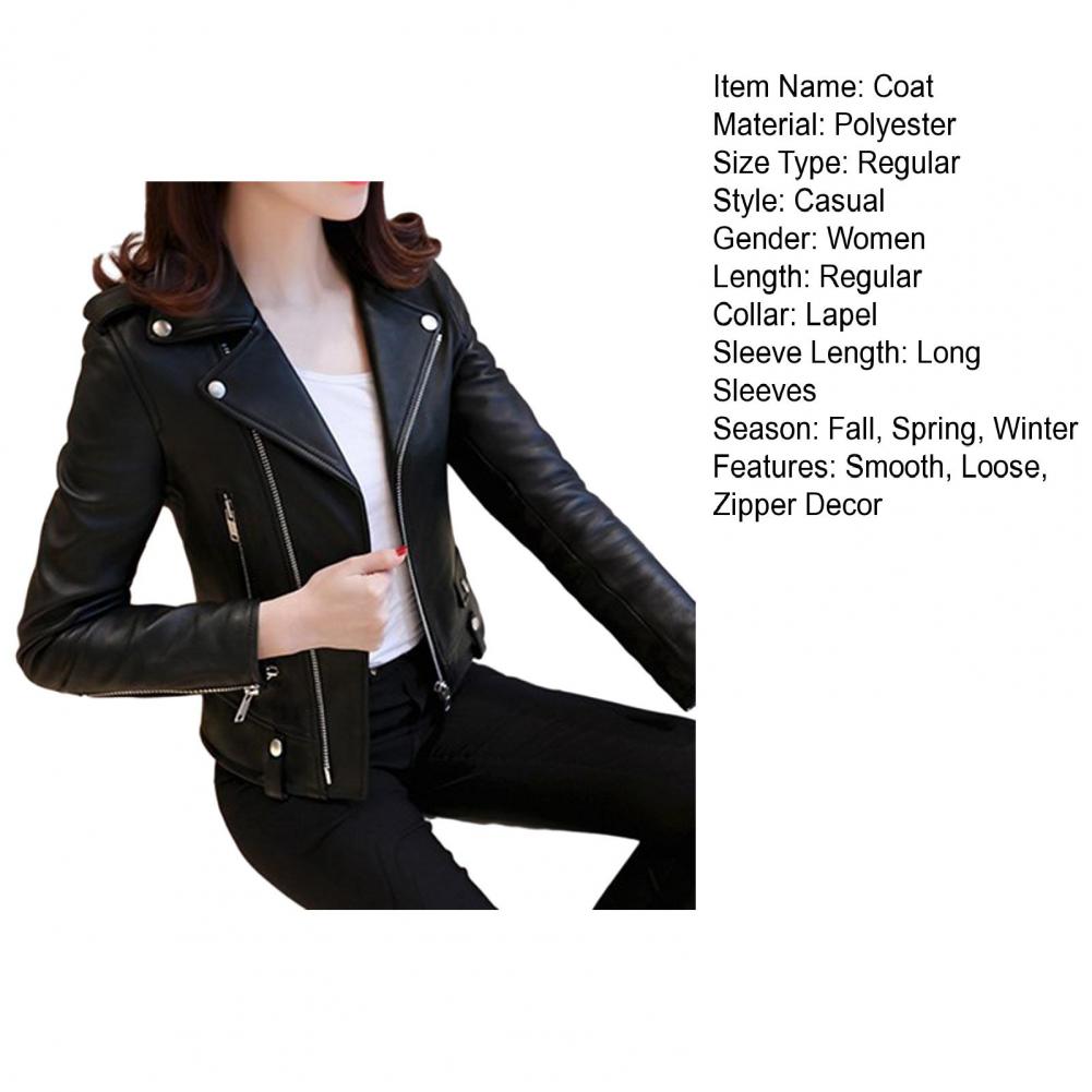 Title 2, Women Faux Leather Jacket Stylish Faux Leather ...