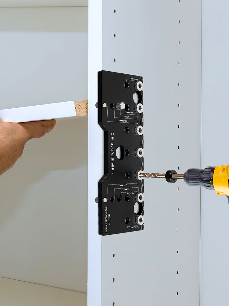 perfuração, Precise Cabinet Mounting Template Jig, 32