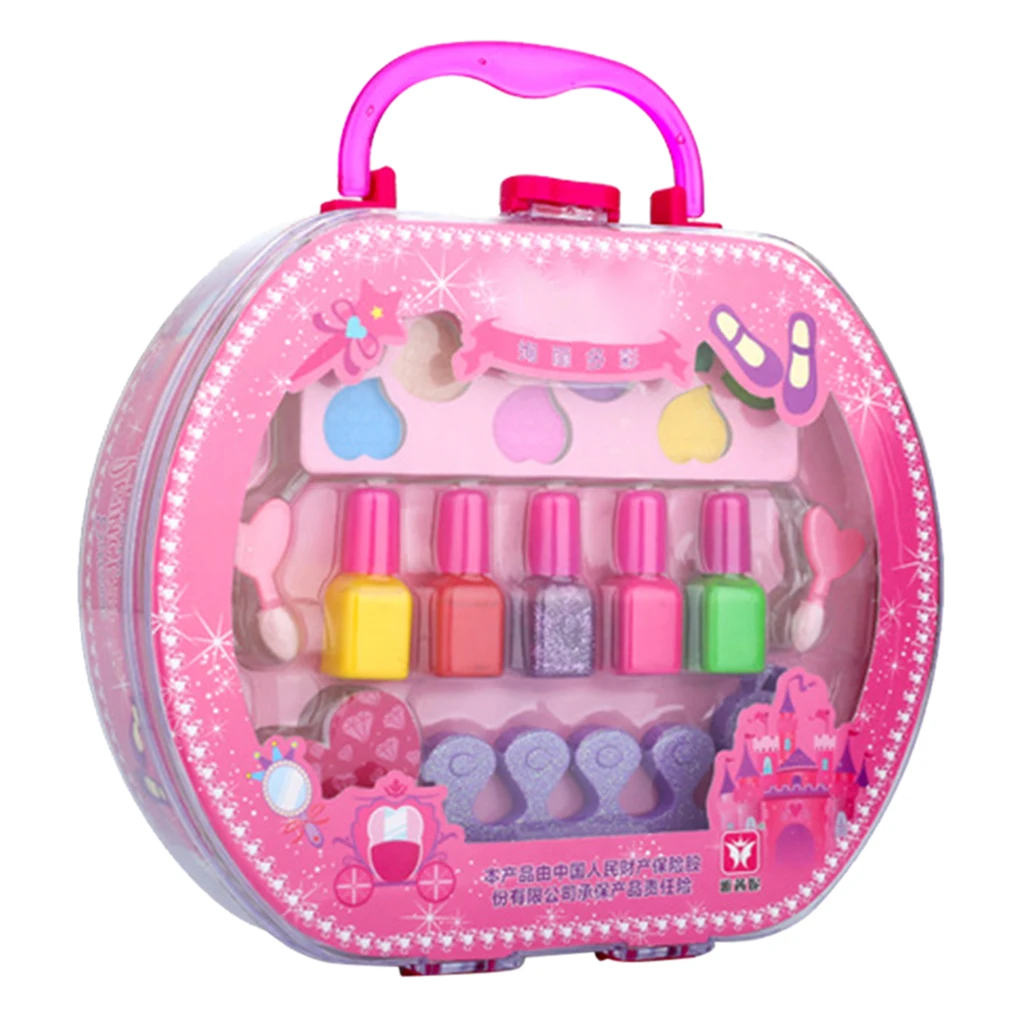 1 Piece Toy Cosmetic Suitcase Make Role Play Set for Kids
