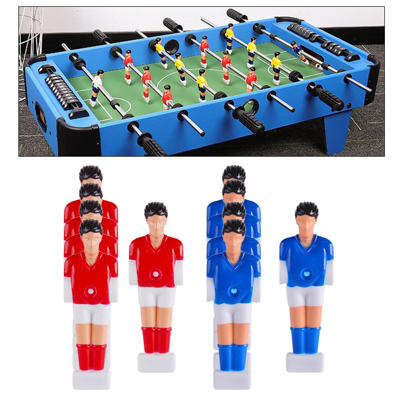 10 x Soccer Player Part Humanoid Replacement Parts Universal Foosball Men Foosball Table Parts Foosball Player Replacement