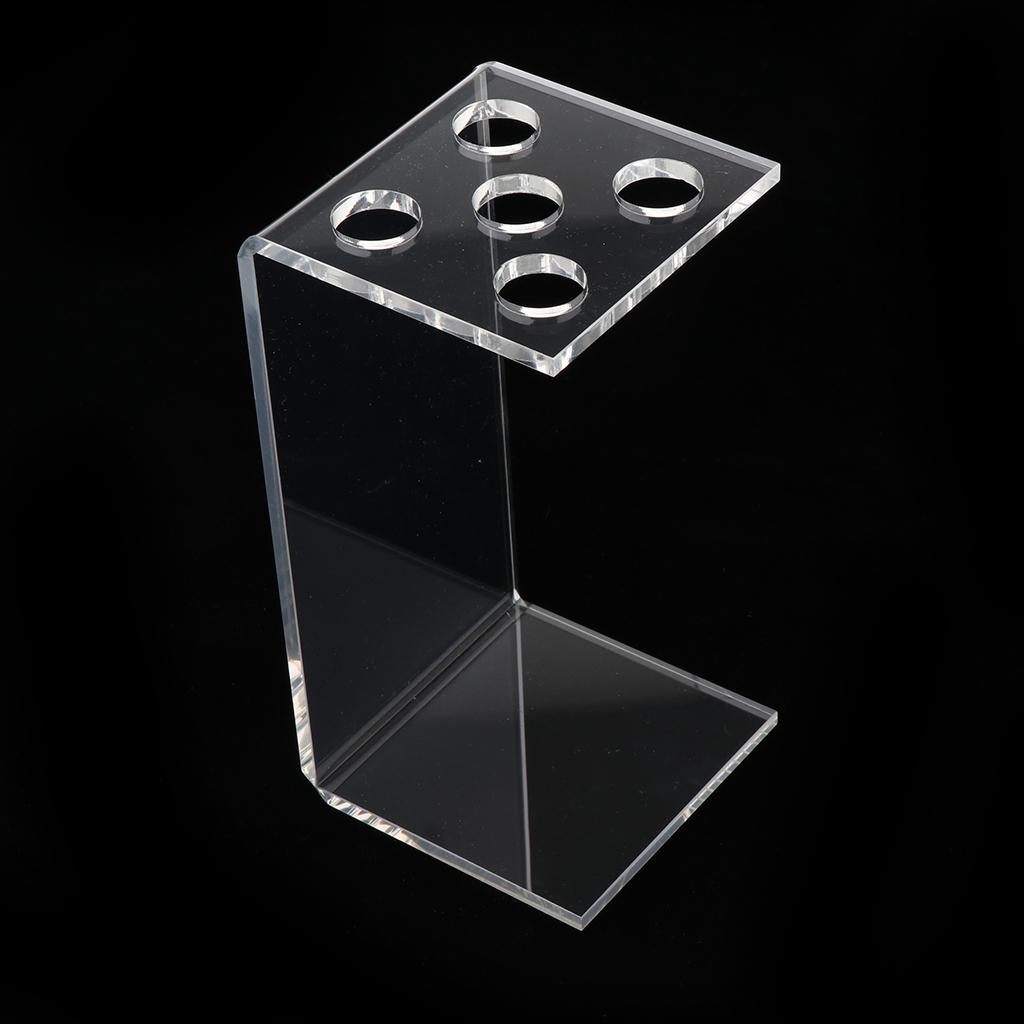 5 Holes Holder Stairs Display  Durable Clear Acrylic