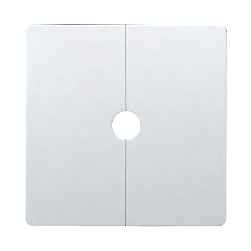 Wand Split Flansch quadratische Rosette Platte Wasser rohr Wand abdeckungen reserviert Bohrloch Panel Dekor für Drähte Wasserhähne Rohre – Detail 6