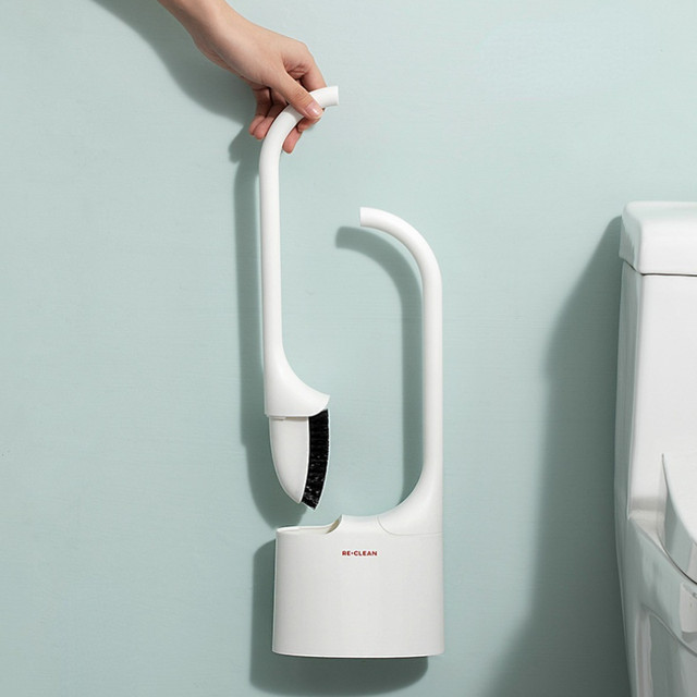 hello kitty cartoon toilet brush 2 brushes no dead angle inside