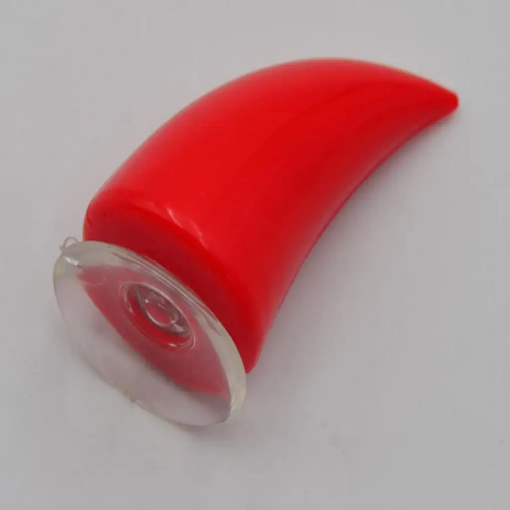 Motorcycle  Devil Horn Decoration Horn Suction Cup Mounted Red Color