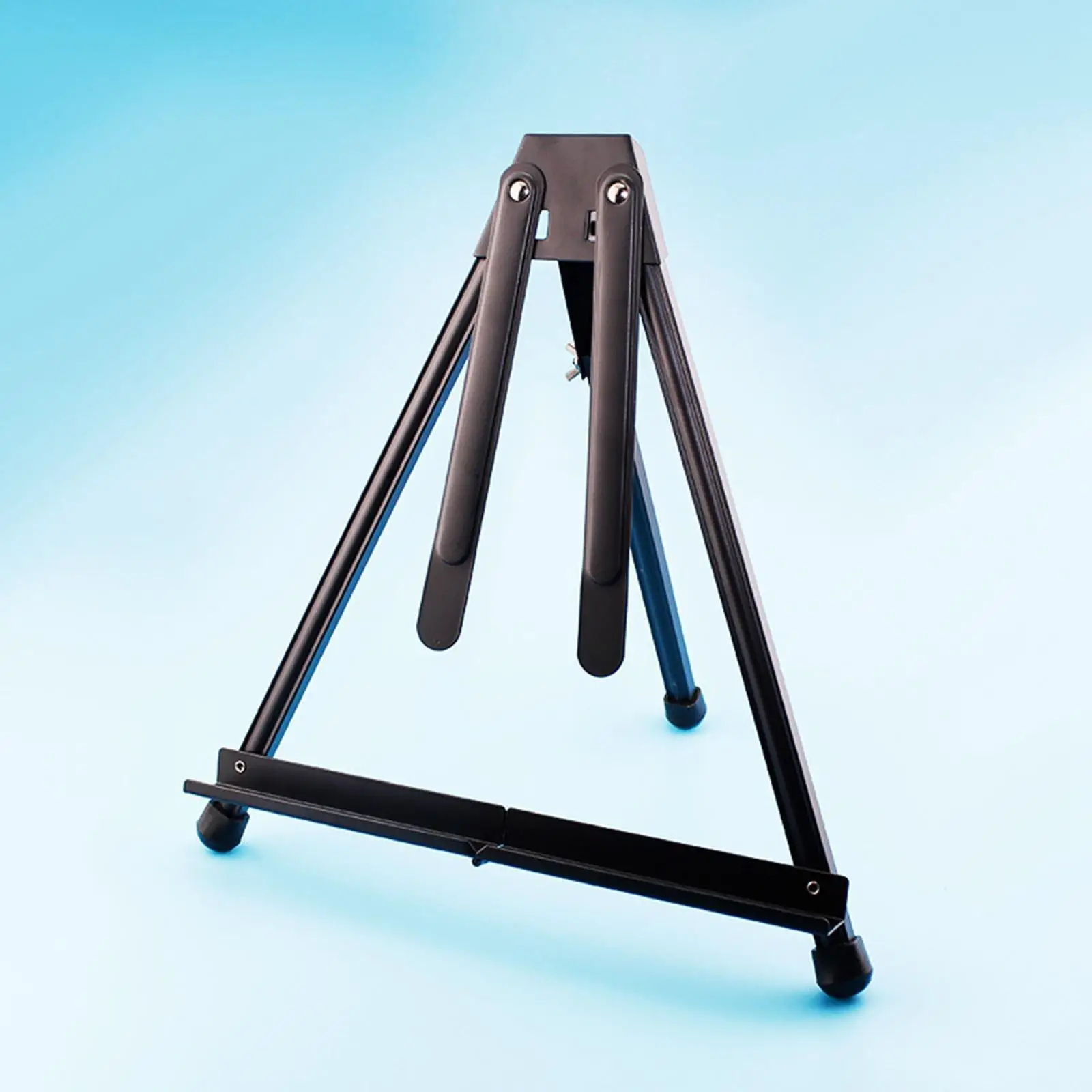 Tabletop Easel Stand Aluminum with Rotate Arm Wing Holder Tripod Display Easel for Birthday Party Photo Cemetery Displaying Art