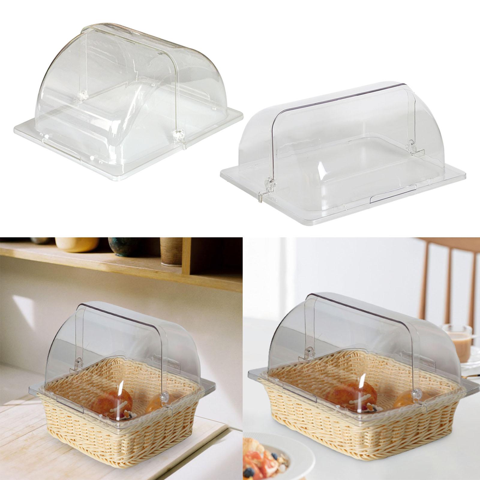 Description Picture 4 of itemFood Cover Baking Accessories PC Plastic Snack Display Cover Rectangle Food Tent for Showcase Home Countertop Exhibition Cheese