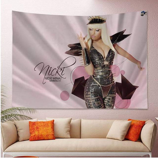 Nicki Minaj Rap Sexy Usa 3x5FT Flag Banner Music Singer Star College Dorm  Wall