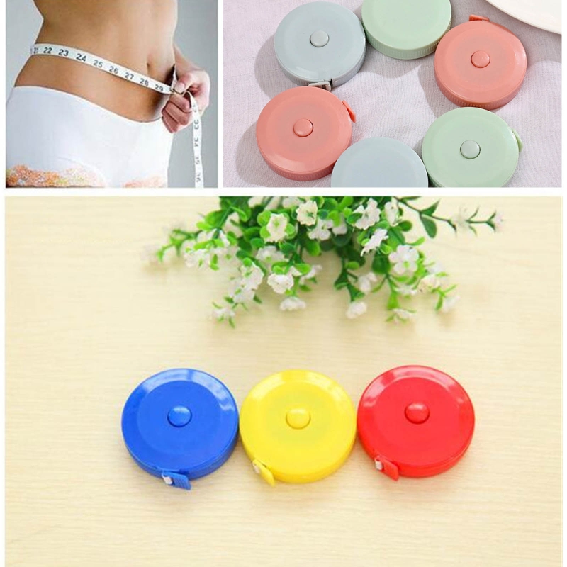 1.5M Body Tape Measure Retractable Measuring Tape Lock Pin Button Retract for Cloth Waist Measurement Medical Nursing 1XCE 3 S33ba21a259634667a49391070b6aba645