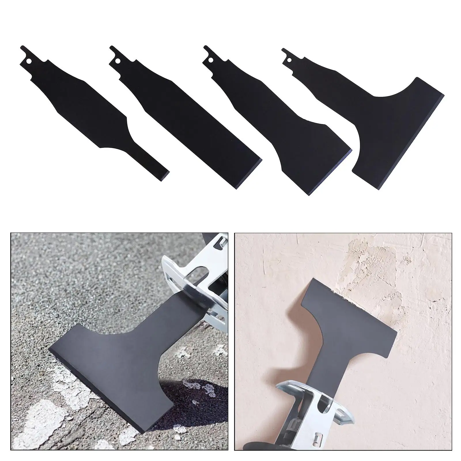 Professional Scraper Blade Attachment Scraping Tool for Reciprocating Saw Accessory Replacement Metal Rust Removal Wall Dressing