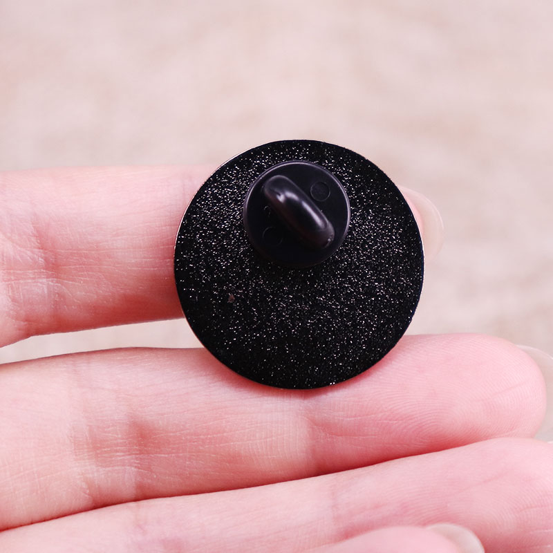 Yin Yang Stern Symbol Emaille Pin Film Brosche Abzeichen Rucksack Dekoration Schmuck – Detail 2
