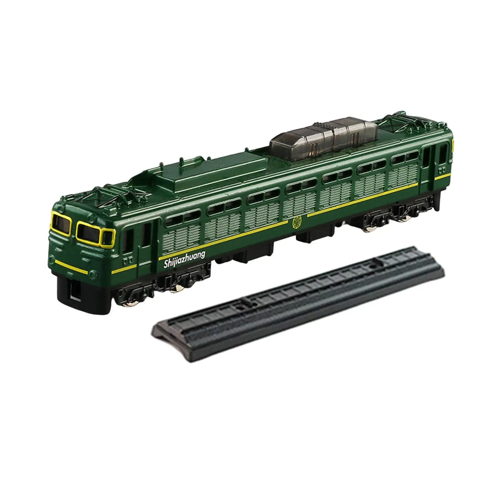Simulation Steam Train Model Toys with Rail Diecast Model modern Locomotives for Toddlers Kids Birthday Gifts