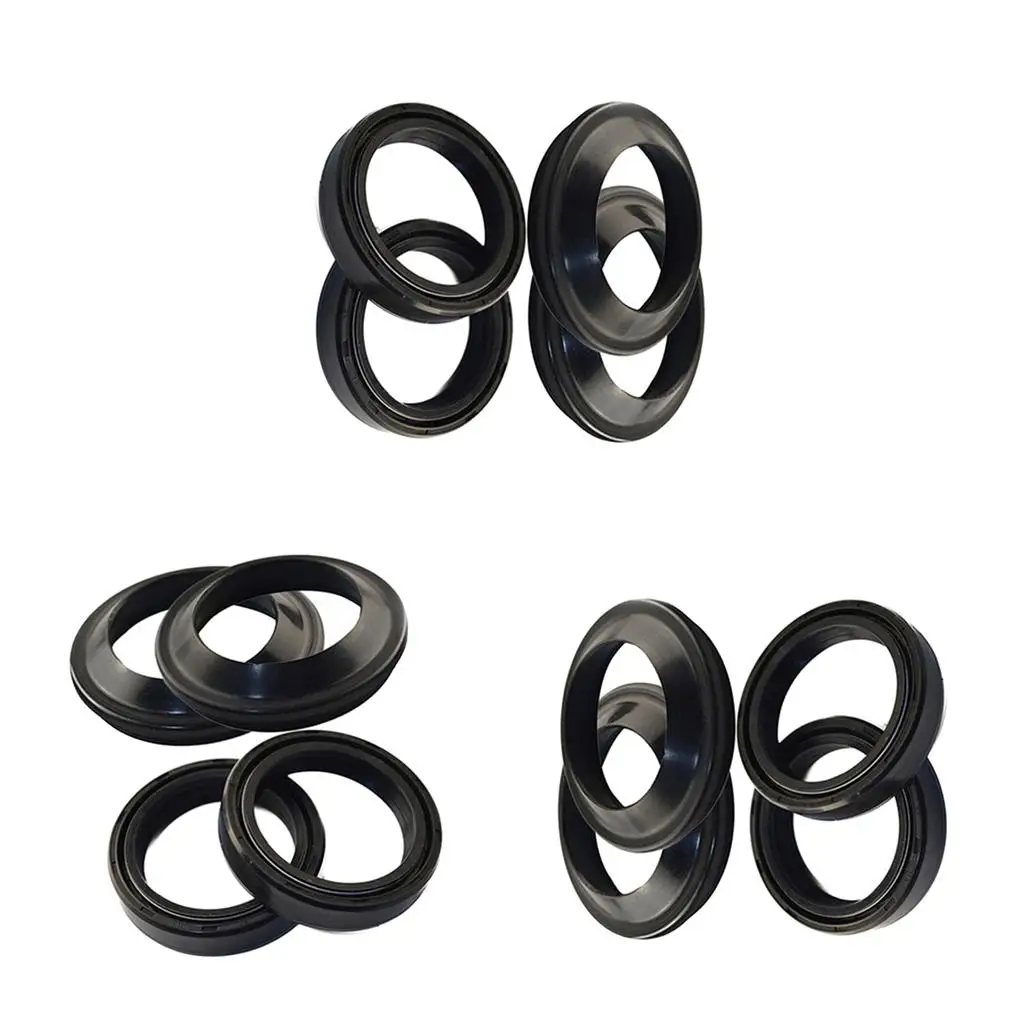   Motorcycle   Rubber   Front   Fork   Oil   Dust   Seals      41mm   X   54mm   X   11mm