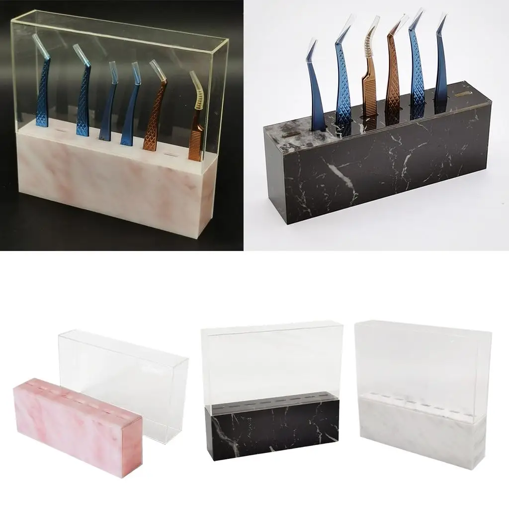 Acrylic  Holder Lash Bed for  Extensions Organizers and Storage Tools Accessories for Beginners and Professionals