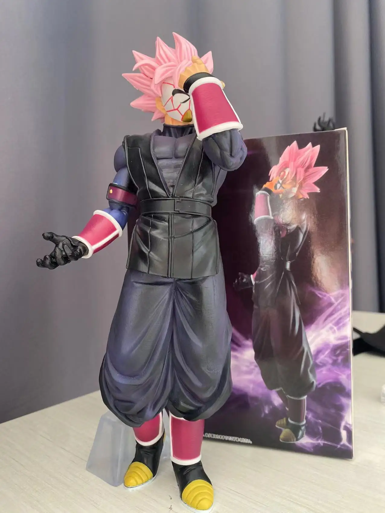 Details about   Anime Dragon Ball Z Super Fusion Rose Zamasu Son Goku PVC Figure New In Box 25cm 