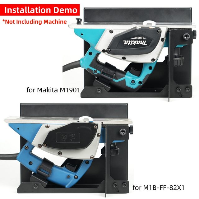 YUDONGL Electric Planer Flip Support Steel Electric Planer Mount
