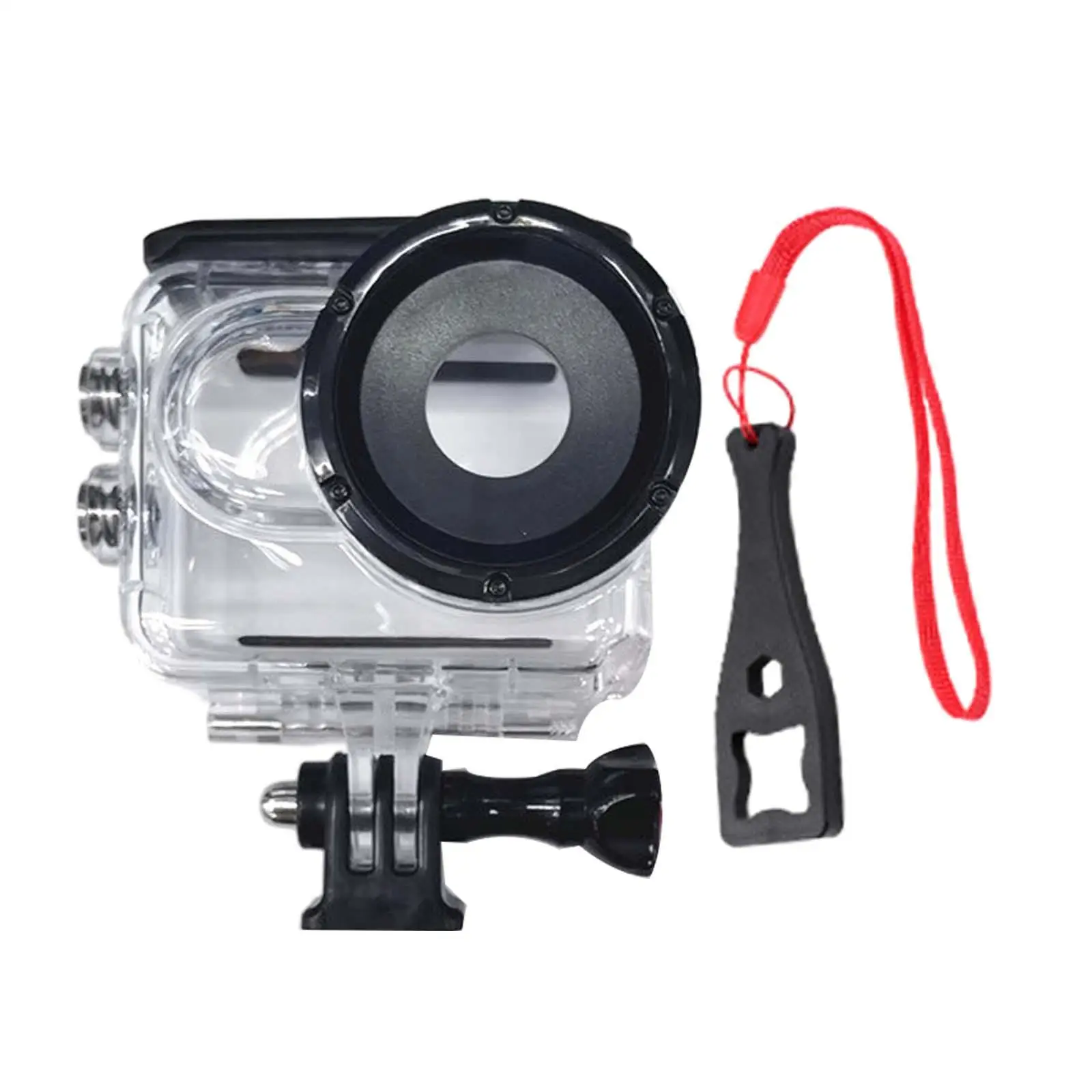 Waterproof Housing Case Camera Accessories Easy to Install 196ft for Go3