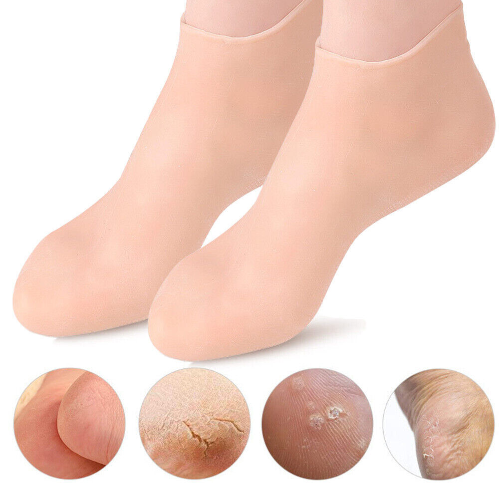 Best of 1Pair Foot Care Socks Moisturizing Silicone Gel Heel Socks Cracked Foot Cover Mask Foot Skin Care Protectors Beauty SPA Home Use Reviews & Tips