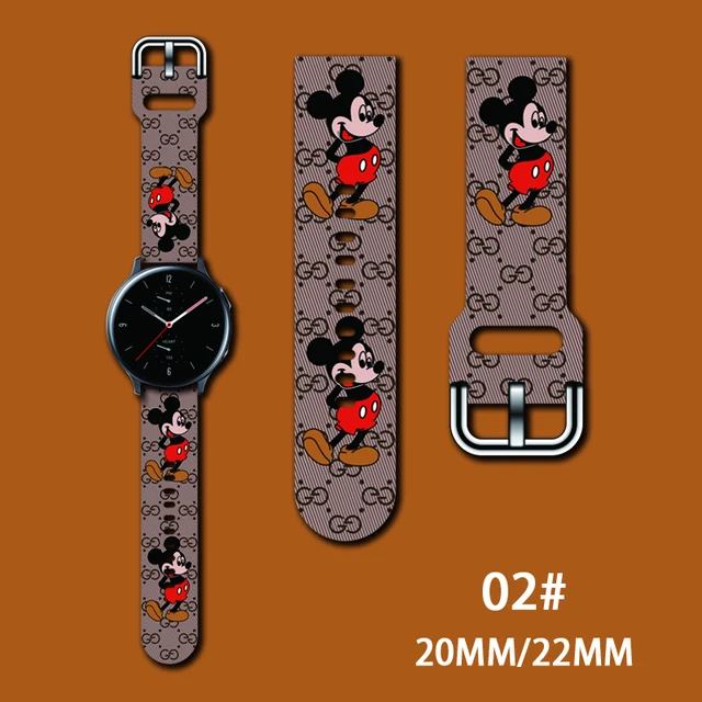 Gucci Mickey Watch Band For Samsung Galaxy Watch