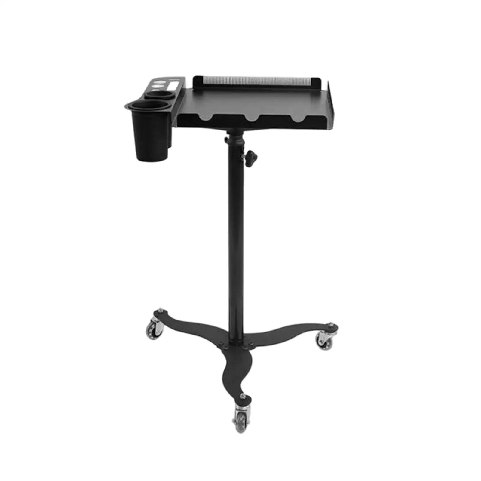 Hair Salon Rolling Cart Tray Instrument Tray Stand Salon Tray On Wheels for Hairdresser