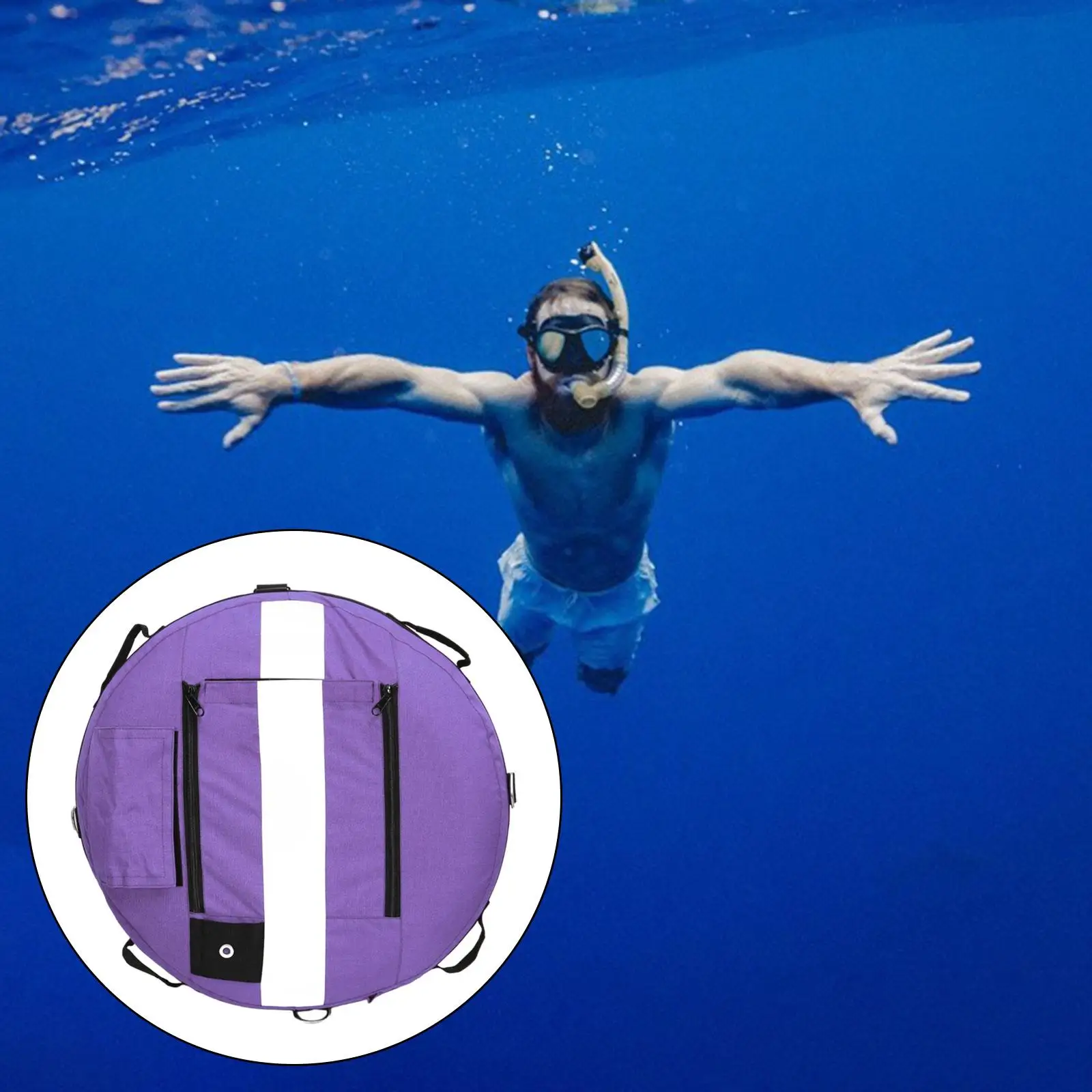 Freediving Buoy Float Inflatable Free Diving Float Marker for Spearfishing