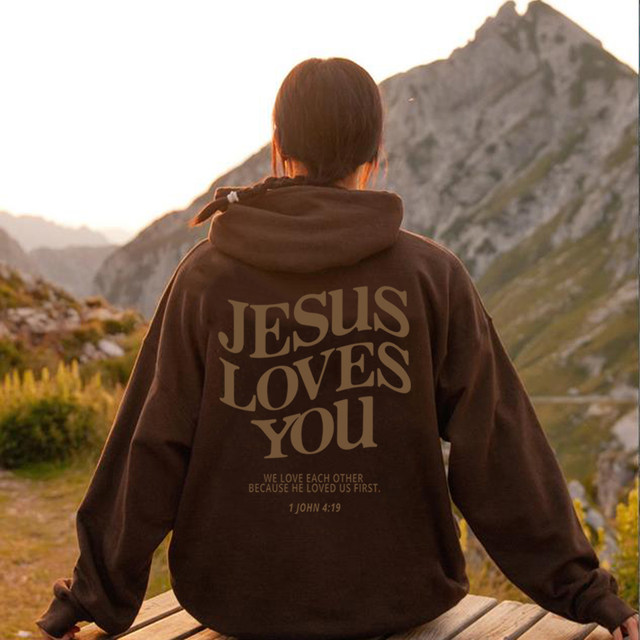 Yeshua – Cristiano' Sudadera con capucha ligera unisex