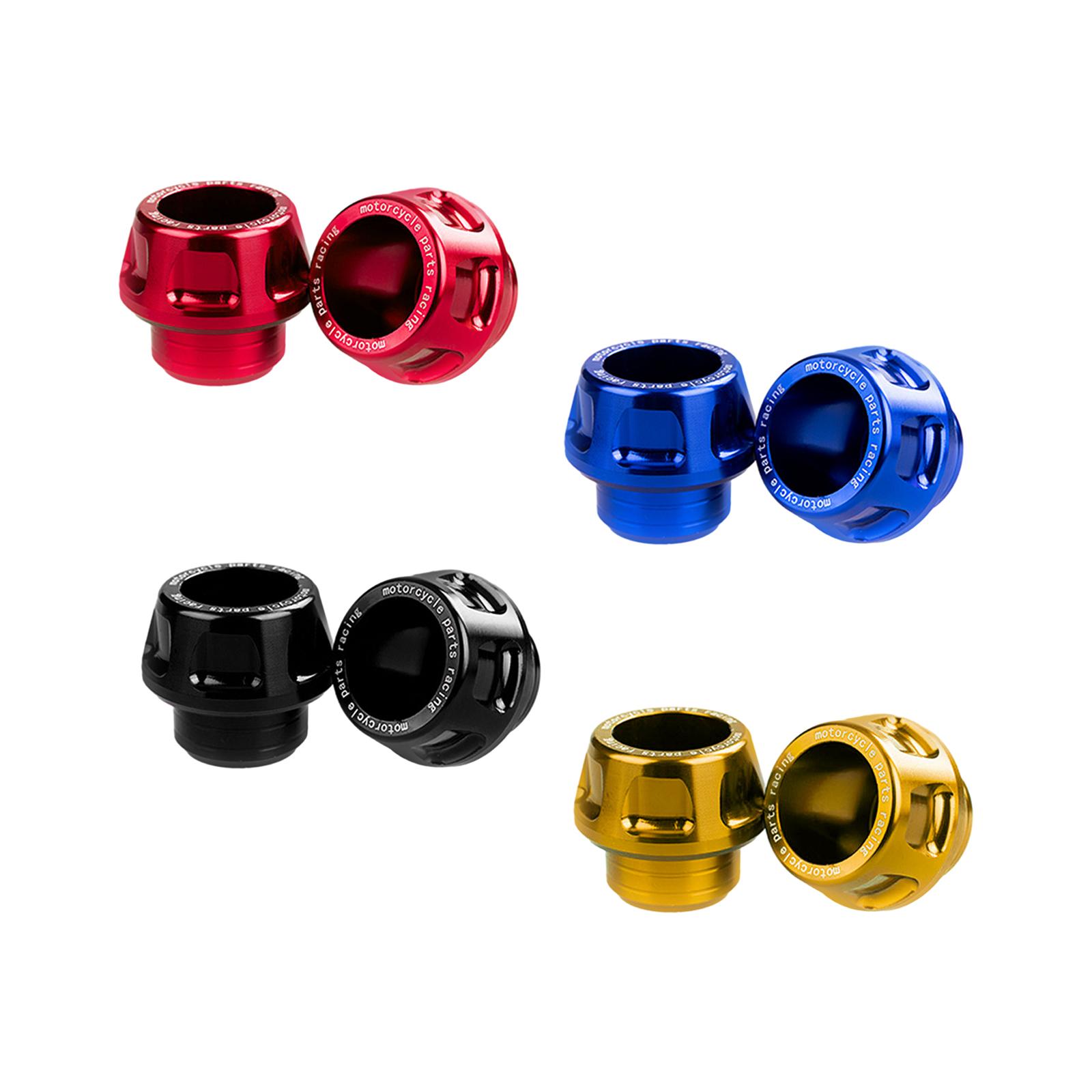 Replacement Motorcycle Front Fork Frame Sliders Accessory Wheel Crash Protector for Moped Scooters Durable Replace Parts