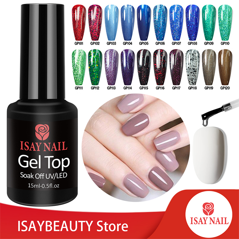 Best of ISAYBEAUTY Nail Gel Polish 15ML Gorgeous Color Gel Polish Nail Gel Soak Off UV LED Full Coverage Gel Polish Nail Lacquer Varnish Reviews & Tips