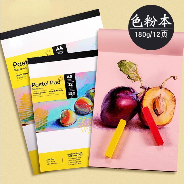 Art Supplies Oil Pastel Paper 30/50/100 Sheets Per Bag Chalk Coloring  Crayons Painting Books Acid Free Natural Colortones