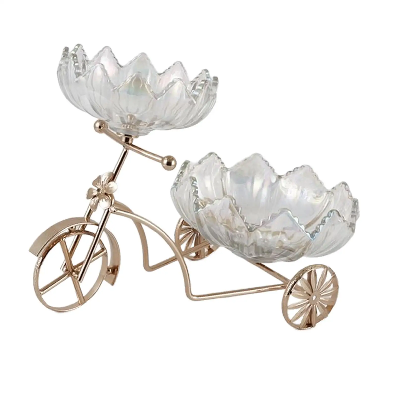 Cupcake Stand Tricycle Shape Easy to display Serving Platter Food Rack Stand for candy and fruit Pastry Kitchen Countertop
