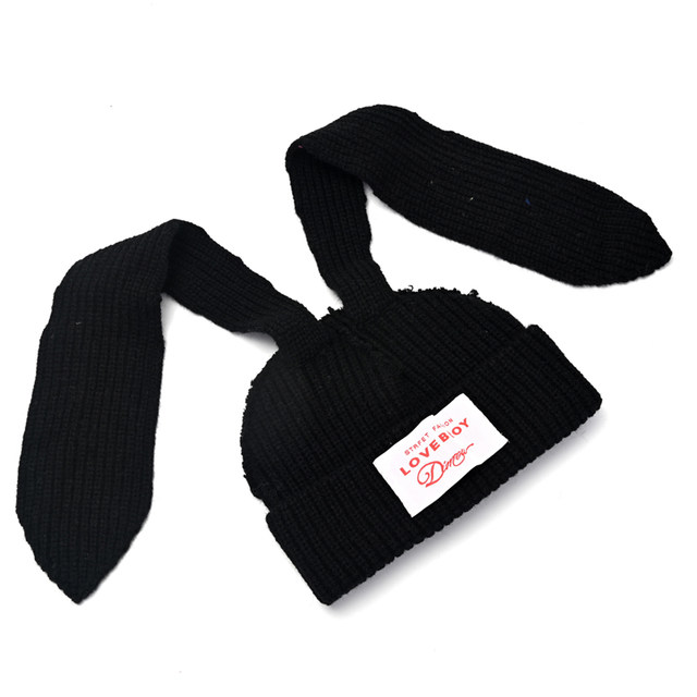 帽子 CFIERCE Rabbit SkullPrinted KnittedHat CFIERCE Rabbit